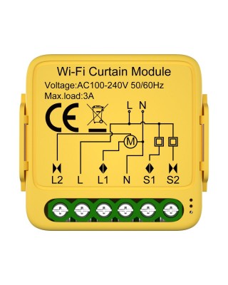 WiFi Graffiti Curtain Switch On   Off Module